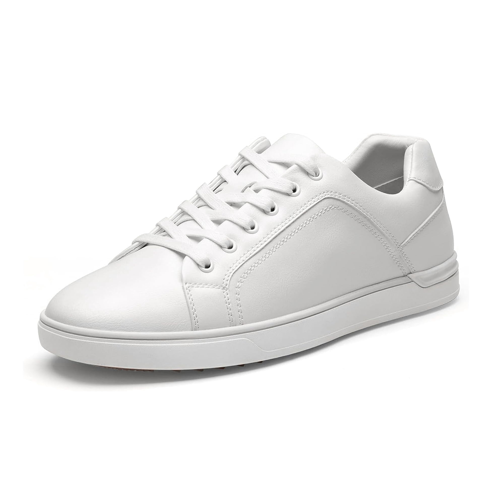 Zapatillas Casuales Para Hombre Bruno Marc Talla 12 Blancas Estilo Oxford