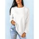 thumbnail image 2 of Dokotoo Sudadera casual para mujer, cuello redondo, holgada y de manga larga, 2 of 3