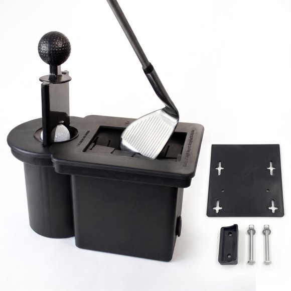 Lavadora de Pelotas y Palos Club Clean con Soporte Universal Negro
