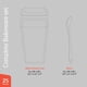 thumbnail image 2 of Vasos para postre Emporio Kitchen de 5 oz, transparentes, libres de BPA, paquete de 25, 2 of 8