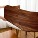 thumbnail image 4 of Mantel BOOWEATS 122 cm Redondo Ajustable con Textura de Madera Impermeable, 4 of 7
