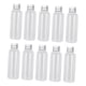 thumbnail image 3 of Botellas de viaje de 10 piezas para artículos de tocador Clear Vials de muestra de 100 ml de recipientes líquidos recargables para champú de crema par, 3 of 5