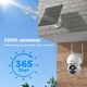 thumbnail image 2 of Cámara de seguridad Hiseeu Solar 4MP 2PCS WiFi 360° View IP66, 2 of 6