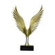 thumbnail image 1 of Estatua De águila, Escultura De Pájaro, Centros De Mesa, Escritorio, Oficina, Estatuilla De Resina, Oro Y Plata, 1 of 3