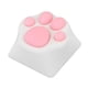 thumbnail image 4 of Tapas De Teclas De Teclado De Almohadilla De Patas De Gato De Gatito De Silicona ABS Personalizadas Blanco, 4 of 5