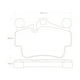 thumbnail image 2 of Pastillas Freno para auto Porsche Cayman 2005-2012 Delantero, Trasero, 2 of 5