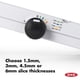 thumbnail image 3 of Cortadora de mandolinas OXO Good Grips con hoja en V, color blanco, 3 of 9