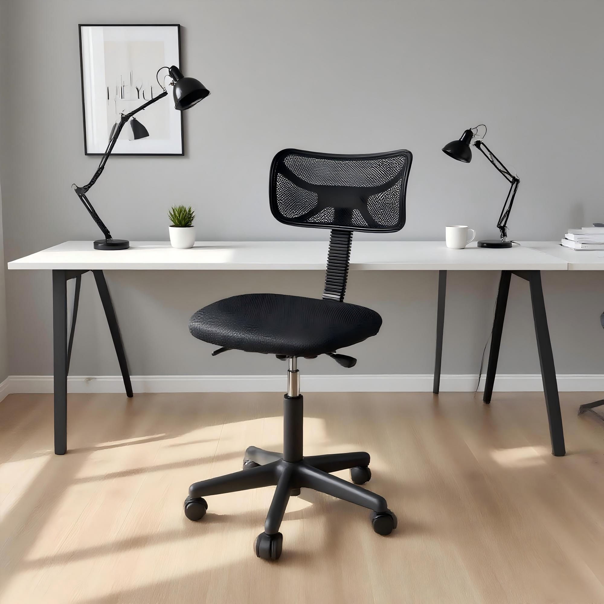 Mainstays - Silla De Escritorio Negra