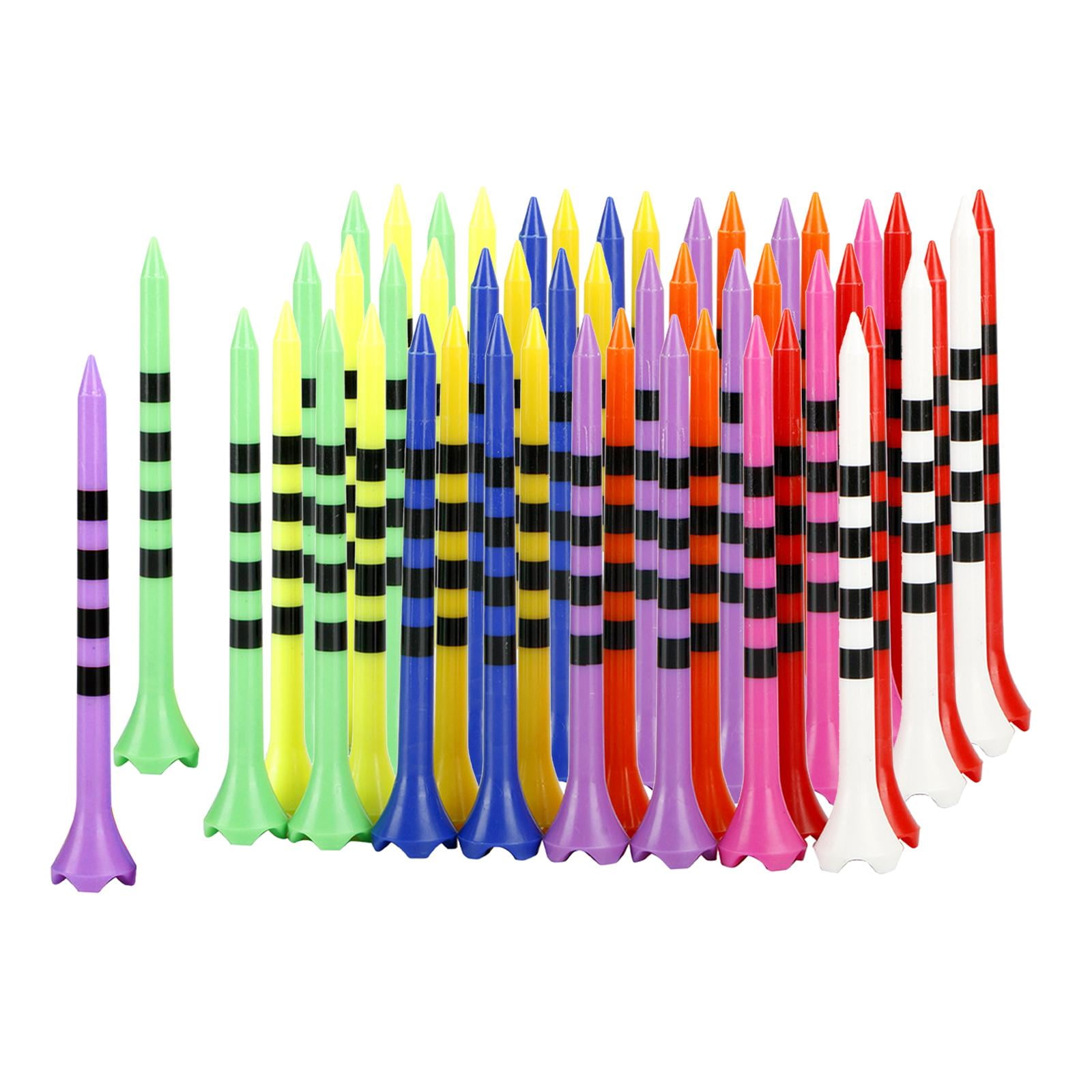Ioensy - 50 Uds. Tees De Golf Soporte Para Pelotas Deportivas Al Aire Libre Para Jugadores Hombres Mujeres Golfista Regalo Altura 83mm