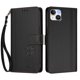thumbnail image 3 of Funda Cartera Trébol para iPhone 15 Plus con Ranuras Tarjetas y Carga Inalámbrica Negro, 3 of 6