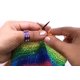 thumbnail image 4 of Row Counter Rings Knitter's Pride Rainbow de acero inoxidable, 4 of 4