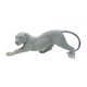 thumbnail image 5 of Estatua De Leopardo, Obra De Arte De Regalo, Figura De Resina Para Sala De Estar, Oficina, Hogar, Plata, 5 of 5