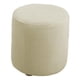 thumbnail image 1 of Funda Elástica Otomana Para Muebles, Protector, Sofá Redondo, Funda Para Sofá, Hogar, Blanco, 1 of 2