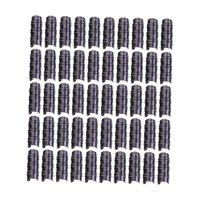 Magideal - 50 Abrazaderas Para Marco De Película De Invernadero, Abrazaderas Para Tubos, Hebillas De Fijación, Prácticas Abrazaderas Portátiles Para Red De Sombr Diámetro 22