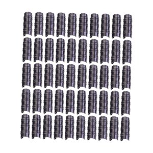 Magideal - 50 Abrazaderas Para Marco De Película De Invernadero, Abrazaderas Para Tubos, Hebillas De Fijación, Prácticas Abrazaderas Portátiles Para Red De Sombr Diámetro 22