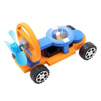 Magideal - Kits De Construcción De Juguetes De Coche De Energía Eólica Eléctrica, Tecnología De Experimento De Ciencia Hecha A Mano, Hélice De Invención Creativa