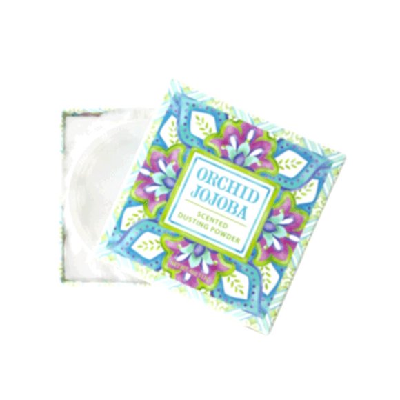 Polvo para espolvorear Greenwich Bay Trading Co. Orquídea y jojoba, 120 ml