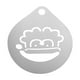thumbnail image 3 of Plantilla De Cappuccino Arts Portátil Para Accesorios De Barra Mousse Avena Cupcake Santa Claus, 3 of 3