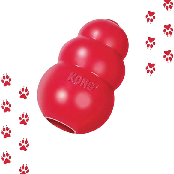 Juguete Interactivo Kong Classic Talla X S Color Rojo