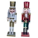 thumbnail image 4 of Figuras De Cascanueces De 2 Uds. De 12 Pulgadas, Figuras Decorativas De Navidad, Decoración Hecha A Mano, Estilo E, 4 of 5