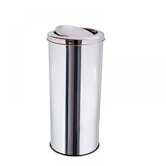 Basurero de Acero Tapa Vaiven 30 Litros