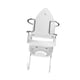 thumbnail image 1 of Soporte De Hierro Para Colgar En La Pared, Estante De Hierro Para Lavandería, Baño, Hogar, Blanco, 1 of 5