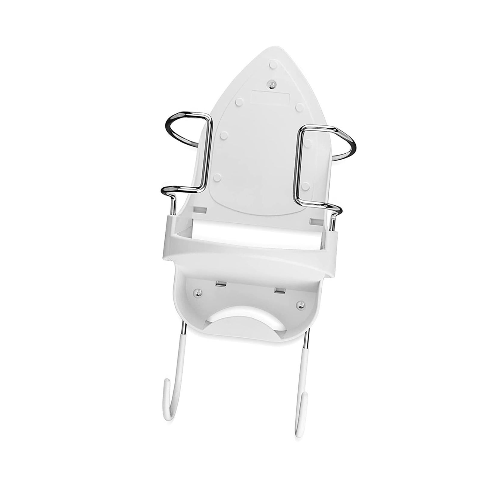 Bothyi - Soporte De Hierro Para Colgar En La Pared, Estante De Hierro Para Lavandería, Baño, Hogar, Blanco