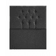 thumbnail image 3 of Cama Plaza y Media Gris Grafito Respaldo + Base, 3 of 4