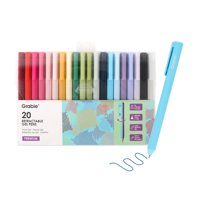 Grabie Set De 20 Bolígrafos De Gel Retráctiles De Colores