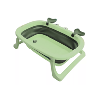 Importclick - Bañera Tina Bebé Plegable Malla Reforzada Cangrejo 20 L Verde
