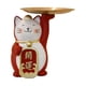 thumbnail image 3 of Estatua De Gato Con Bandeja, Adorno De Mesa, Figurita De Arte Para Decoración, Gabinete De Regalo, 3 of 3