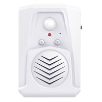 Xusx111 - Sensor De Movimiento Activado Reproductor De Sonido Altavoz, Descargar Sus Propios Archivos De Audio Mp3 Para Reproducir Voz, Música O Efectos Sonoros (Blanco)