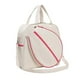 thumbnail image 4 of Bolsa De Tenis Bolsa De Almacenamiento De Tenis Bolso De Hombro Versátil Bolsa De Transporte Bolsa De Bádminton Blanco, 4 of 5