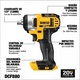 thumbnail image 2 of Llave Impacto 1/2  20v Sin Batería Dewalt Dcf880b, 2 of 8