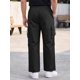 thumbnail image 3 of INSPIRE CHIC Pantalones Cargo de Trabajo al Aire Libre para Hombre con Múltiples Bolsillos y Pierna Recta L Negro, 3 of 5