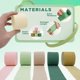 thumbnail image 3 of Crepe Paper Streamers Party Decorations, 6 Rollos, Verde Pasto, 3 of 3