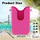 thumbnail image 2 of Soporte para teléfono BestStone Bogg Bag rosa con puerto para gafas de sol, 2 of 7