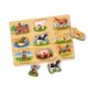 thumbnail image 1 of Rompecabezas de Sonidos de la Granja Melissa & Doug de Madera con Efectos de Sonido, 1 of 9