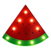 Genérico - Lámpara Decorativa De Sandía Con Luces Led