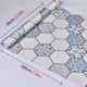 thumbnail image 1 of 1pc Peel And Stick Wallpaper Tile, Moroccan Tile Cover Up Stickers PVC Contact Paper For Floors Waterproof Wear-resistant Wall Tiles For Bathroom Walls Kitchen Back Splash Vinyl Flooring Roll Floor, 1 of 3