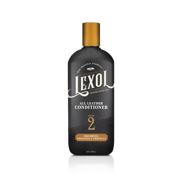 Acondicionador de cuero Lexol All para asientos de coche, botella de 500 ml