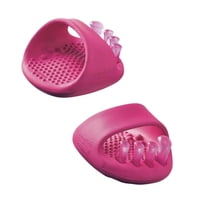 Ioensy - 2 Sandalias Profesionales Para Masaje De Pies, Entrenadores De Arco, Regalo Para Masajeador De Pies, Color Rosa Y Rojo