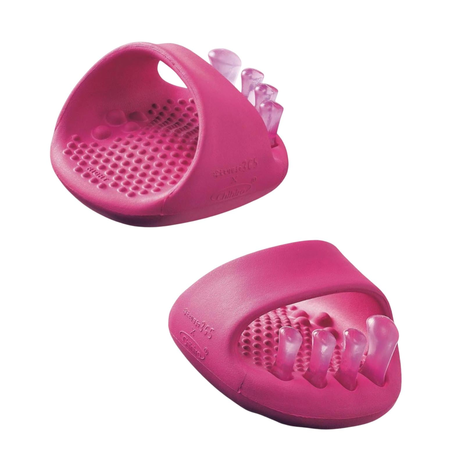 Ioensy - 2 Sandalias Profesionales Para Masaje De Pies, Entrenadores De Arco, Regalo Para Masajeador De Pies, Color Rosa Y Rojo