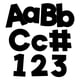 thumbnail image 1 of Letras recortadas Carson Dellosa, 219 piezas, negras, 4 pulgadas, 1 of 7