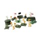 thumbnail image 1 of Figura De Acción De Soldados De 25 Piezas De 5 Cm Con Tanques Modelo Playset Soldados Marrones, 1 of 3