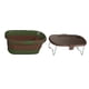 thumbnail image 5 of Cesta De Picnic Plegable, Organizador Para El Hogar, Viajes Por Carretera, Lavado De Coches, Color Café Verde, 5 of 5