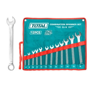 Juego Llave Punta Corona 12 Piezas 6-24 Mm Total