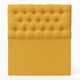 thumbnail image 1 of Respaldo Capitone Color Amarillo 1 Plaza Premium, 1 of 1