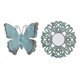 thumbnail image 2 of Set Decorativo Pared 3 Piezas Diseño Calado Mariposas Jhn, 2 of 3