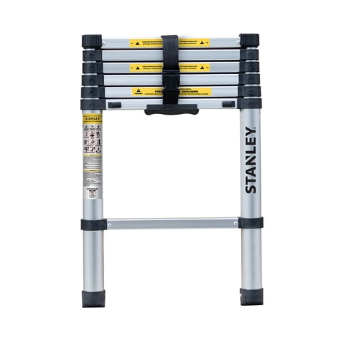 Escalera Stanley Telescópica Softclose 2Mt 7 Escalones